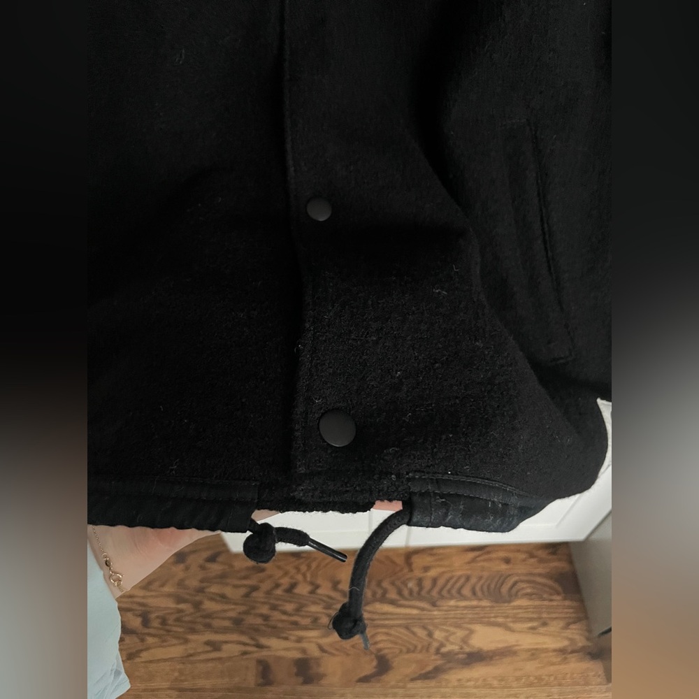 Outerknown 100% Wool Black Jacket - image 6